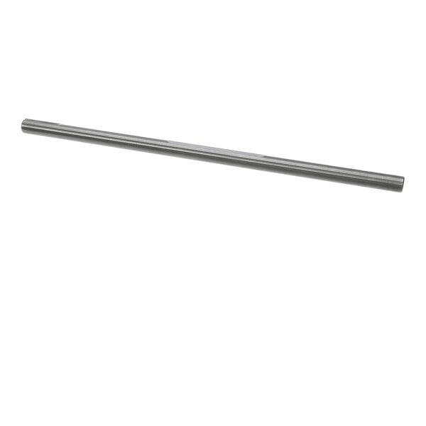 A long, cylindrical metal rod with a smooth surface.