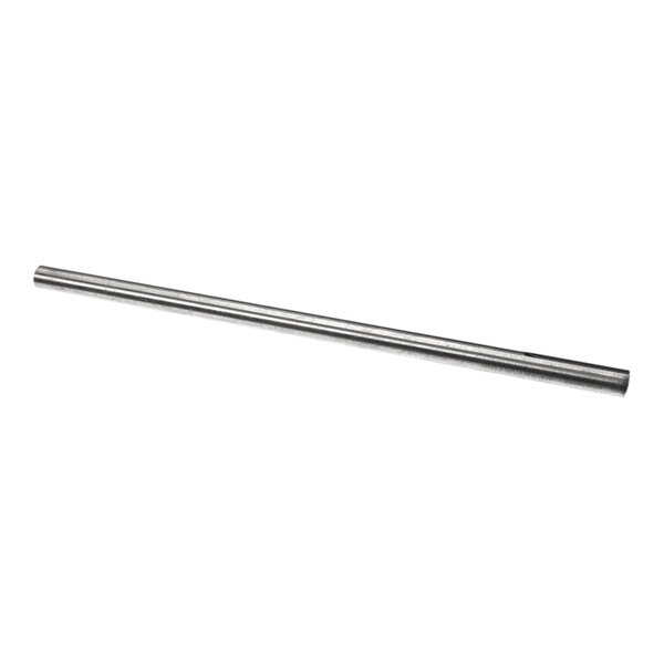 A long, cylindrical metal rod with a smooth, shiny surface, shown against a white background.