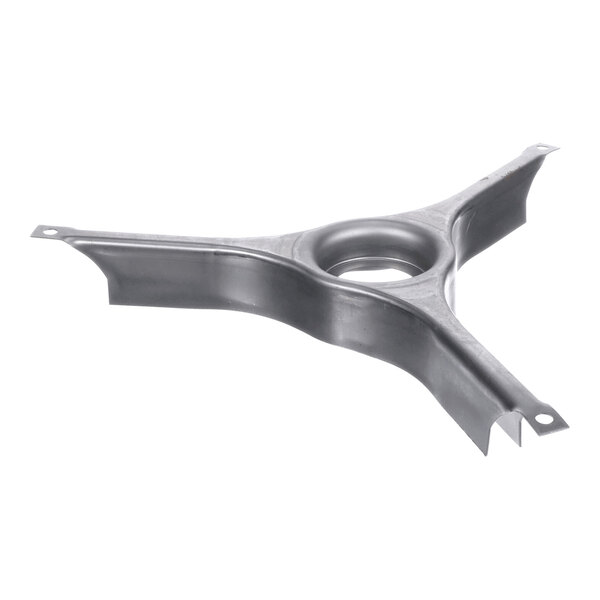 A three-armed metal bracket with a circular center and mounting holes at the ends of each arm.