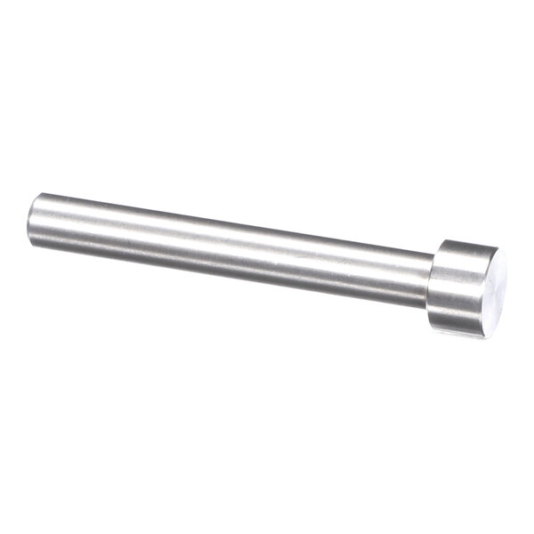 A cylindrical metal pin with a flat, wider head on one end.