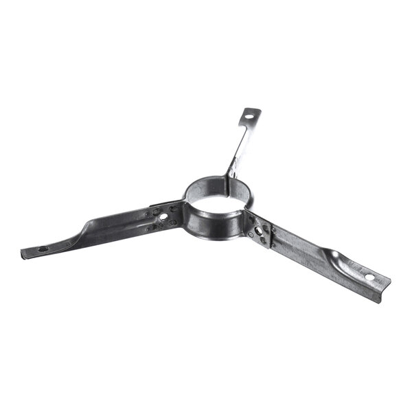 A three-armed metal bracket with a circular center and mounting holes at the ends of each arm.