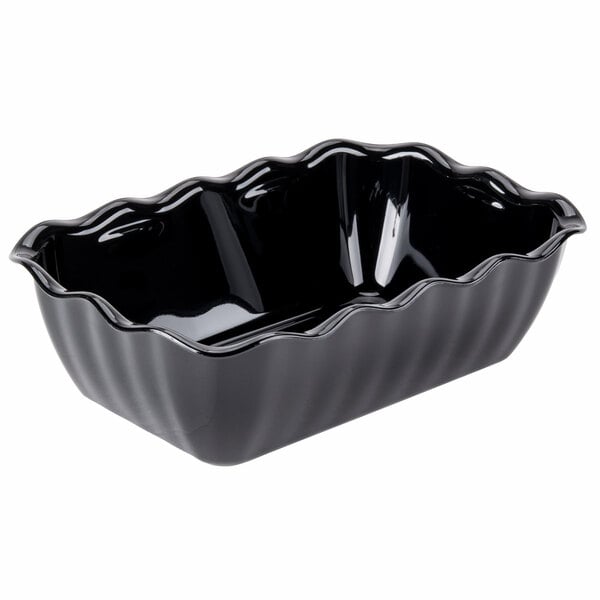 Cambro 2.2 Qt. Black Deli Crock DC5110 - 6/Case