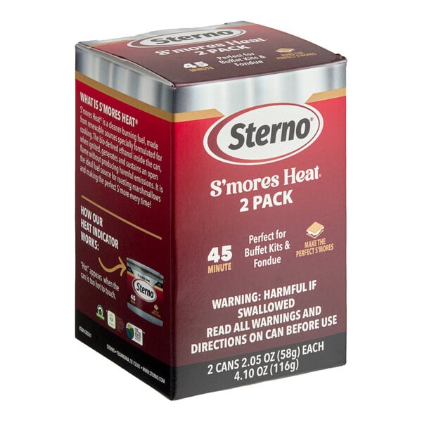 Sterno S'mores Heat 45 Minute Non-Toxic Gel Fuel 20262 - 6/Case