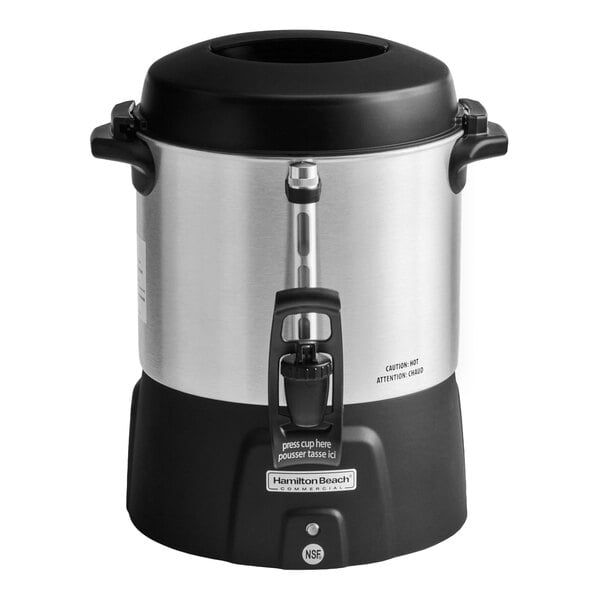 Hamilton Beach HCU040 40 Cup (200 oz.) Coffee Urn / Percolator - 1,090W