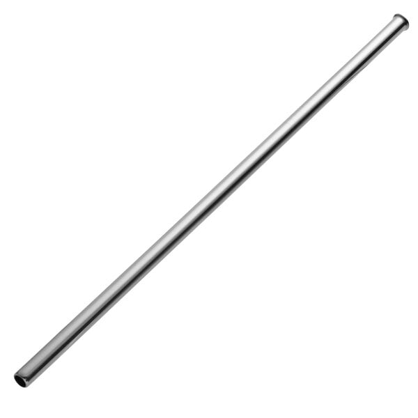 Barfly® 8 1/2" Stainless Steel Reusable Straw with 1/4" Diameter - 24/Case