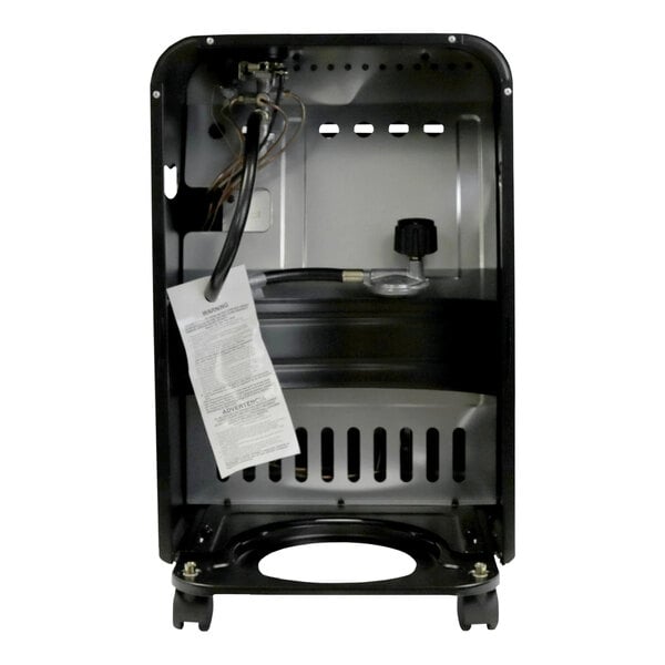 Mr. Heater 23 1/2" Portable Liquid Propane Cabinet Patio Heater 6,000 / 12,000 / 18,000 BTU