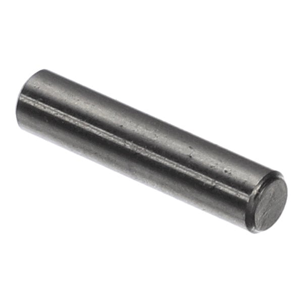 A cylindrical metal dowel pin with a smooth surface and flat ends.