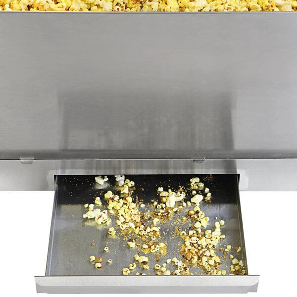 A Paragon Classic Pop popcorn machine with popcorn in it.