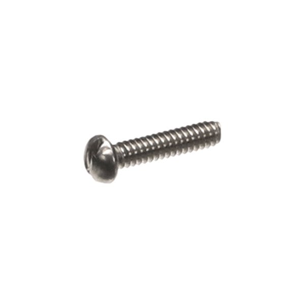 Hobart SC-021-02 Machine Screw, 4-40 x 1/2, Slotted Round Head, Stainless Steel