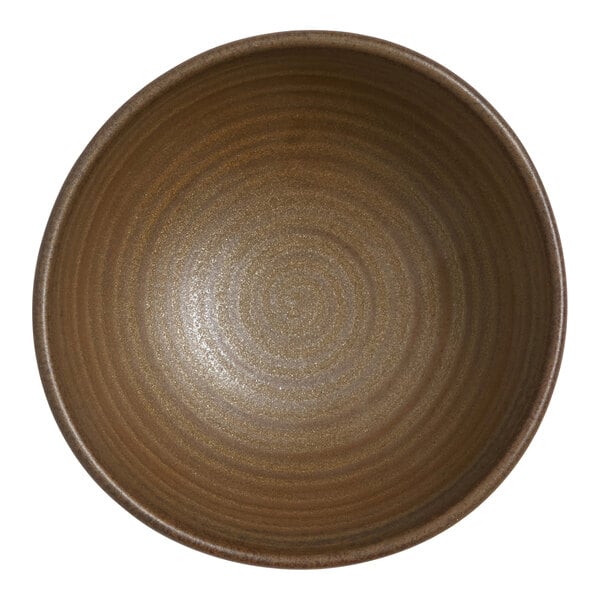 Folio Patina from Steelite International 2.5 oz. Bronze Porcelain Dish - 24/Case