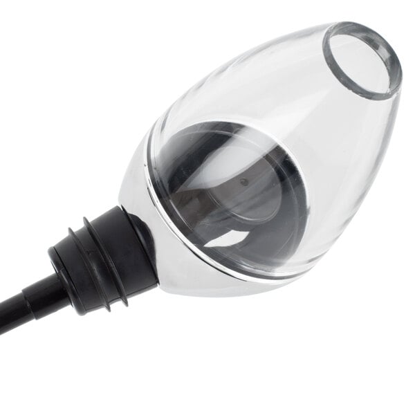 Rabbit Black Stainless Steel Aerating Wine Pourer W6112N - 8/Case