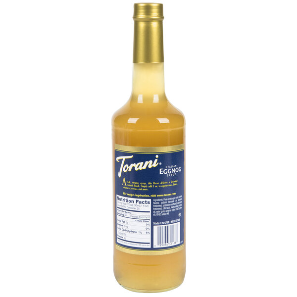 Torani Italian Eggnog Syrup 750 mL staurantStore