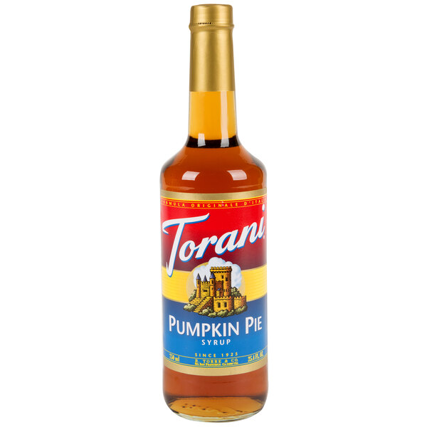 Torani Pumpkin Pie Flavoring Syrup 750ml