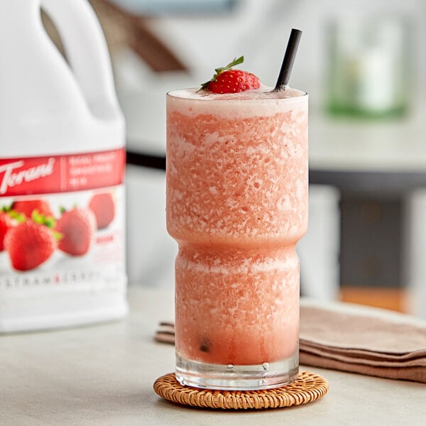 Torani Strawberry Smoothie Mix (64 oz.): WebstaurantStore