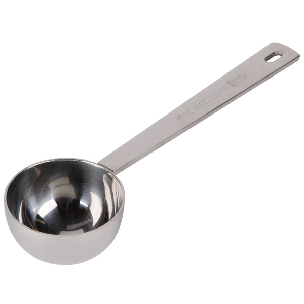 Tablecraft 402 2 Tbsp. Stainless Steel Coffee / Measuring Scoop