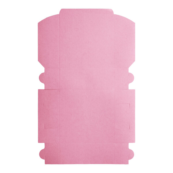 10" x 10" x 4" Pink Customizable Cake / Bakery Box - 100/Bundle