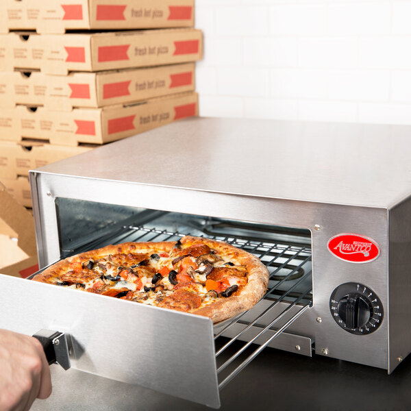 Avantco Cpo 12 Stainless Steel Countertop Pizza Snack Oven