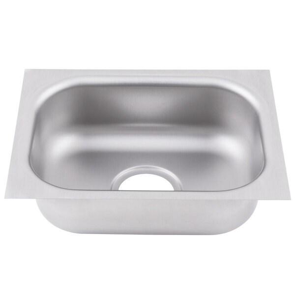 Eagle Group FDI101451 One Compartment 16" x 12" Seamless Weld In