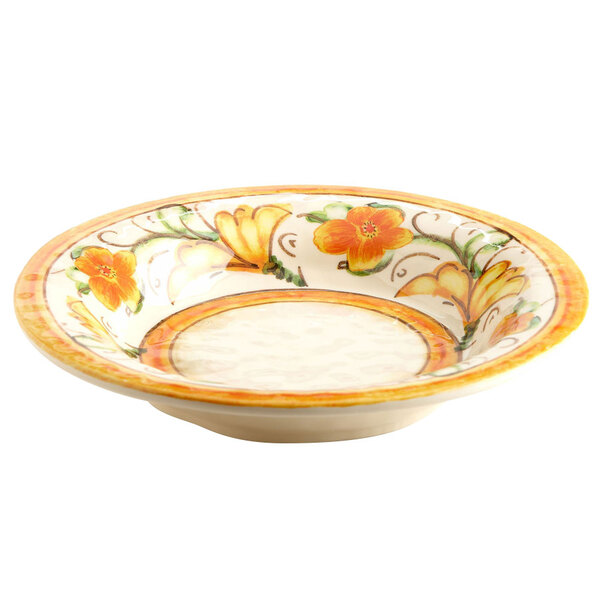 Elite Global Solutions D1178PB Tuscany 28 oz. Design Melamine Soup ...