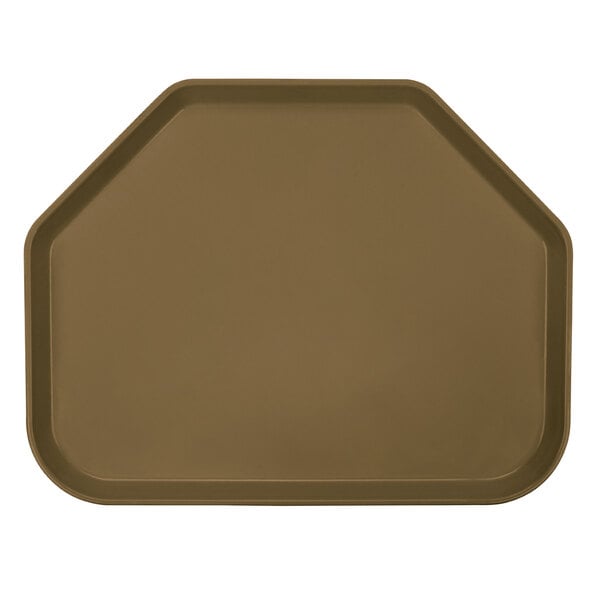 A brown rectangular Cambro tray.