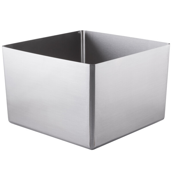 Eagle Group Fnwnf 24 24 12 1 Stainless Steel 24 X 24 Fabricated Straight Wall Weld In Sink Bowl 12 Deep