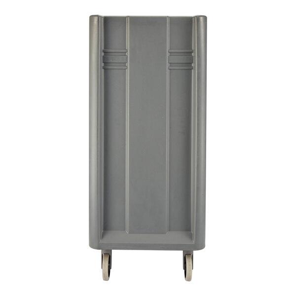 Cambro MDC1418T16191 Granite Gray 2 Compartment Meal Delivery Cart 16 Tray