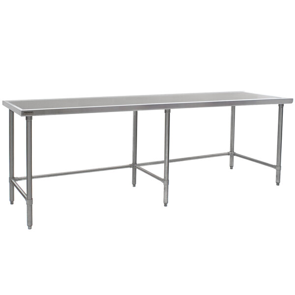 Eagle Group T2496gtem 24 X 96 Open Base Stainless Steel Commercial Eagle Group T2496gtem 24 X 96 Open Base Stainless Steel Commercial Work Table