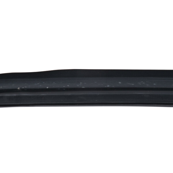 A black rectangular True magnetic door gasket with black rubber strips on a white background.