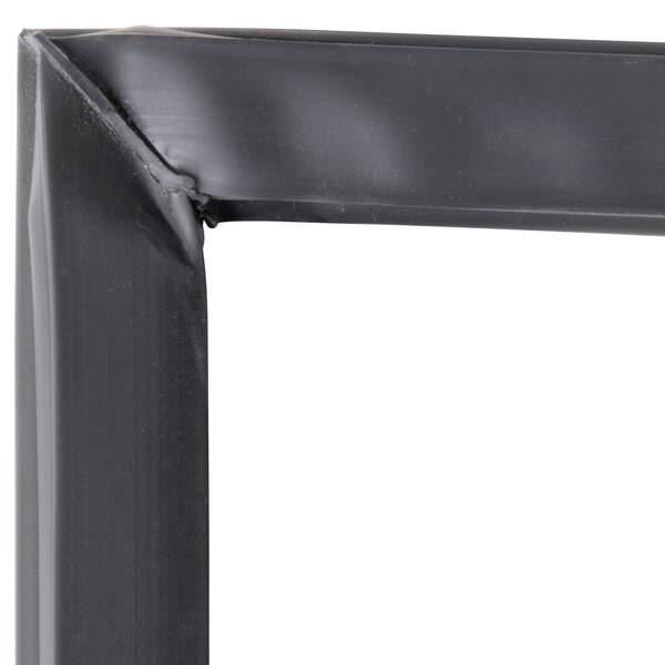 A close-up of a white True Magnetic Door Gasket corner.