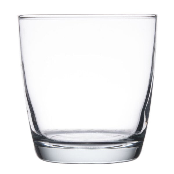 An Arcoroc Excalibur rocks glass.