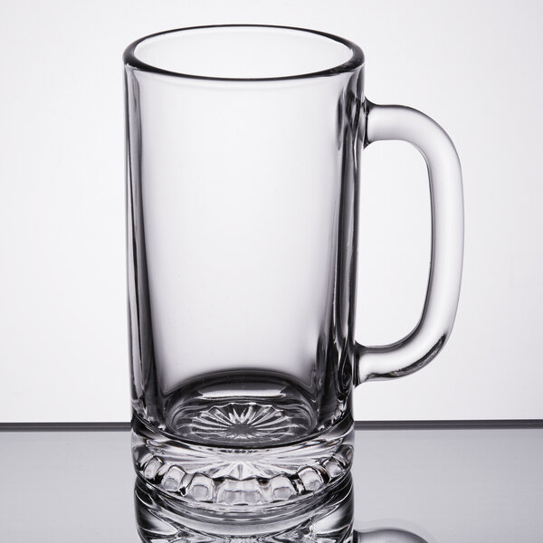 BEER GLASS # 1 ALCOHOLIC METAL PINT 570 ml TANKARD BIERGLAS 