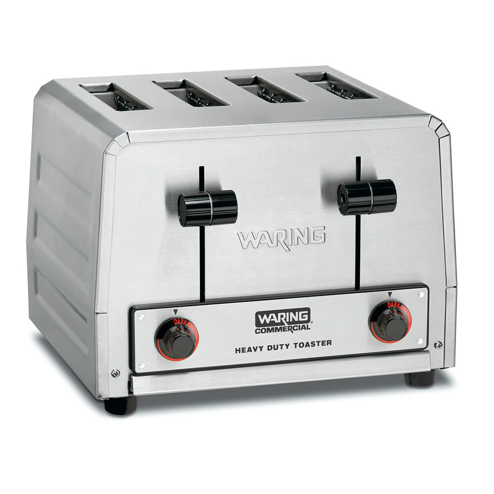 Waring WCT800RCND Heavy Duty 4 Slice Commercial Toaster 120V