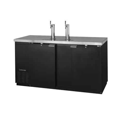 Continental Refrigerator KC69 Double Tap Kegerator Beer Dispenser