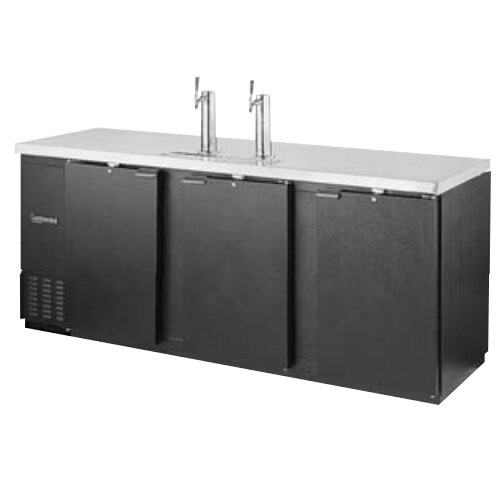 Continental Refrigerator KC90 Double Tap Kegerator Beer Dispenser