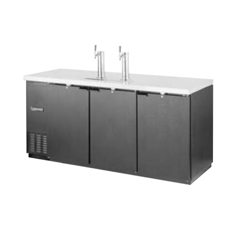 Continental Refrigerator KC79 Double Tap Kegerator Beer Dispenser