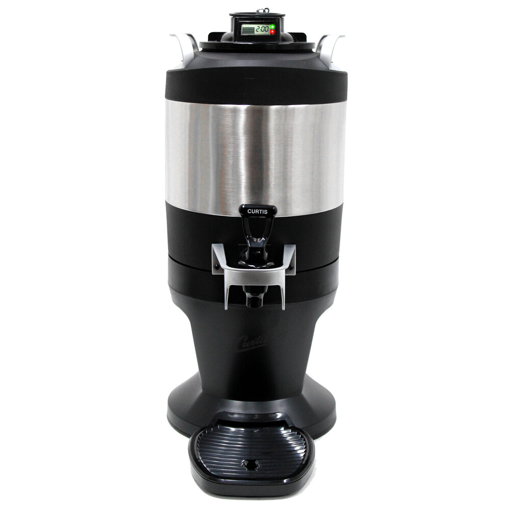Curtis TFT1G FreshTrac 1 Gallon Thermal Stainless Steel Coffee Server
