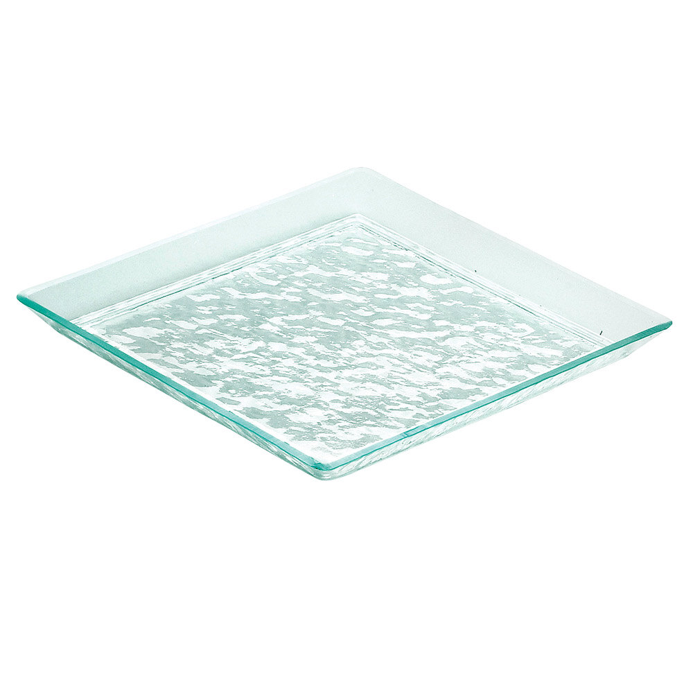 CalMil GL25243 Glacier Diamond 11" Square Acrylic Platter