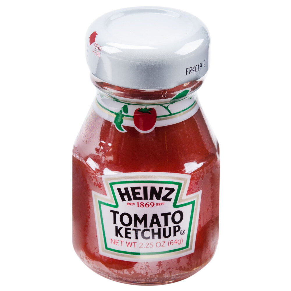 Heinz Ketchup 2.25 oz. Mini Bottle 60/Case