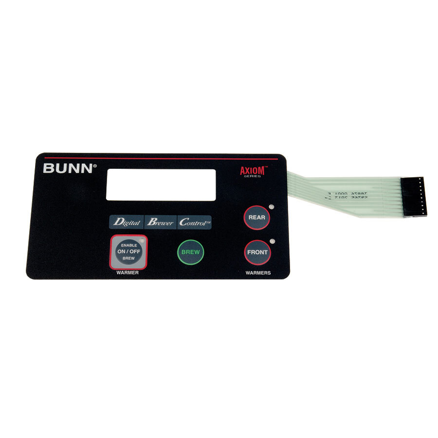 Bunn 38876.0001 ThreeWarmer Membrane Switch for Axiom Series Brewers