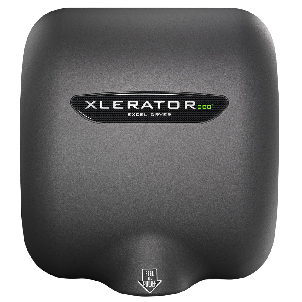 Excel Xl Gr Eco Xlerator Graphite Energy Efficient No Heat Hand Dryer 110120v 500w 1787