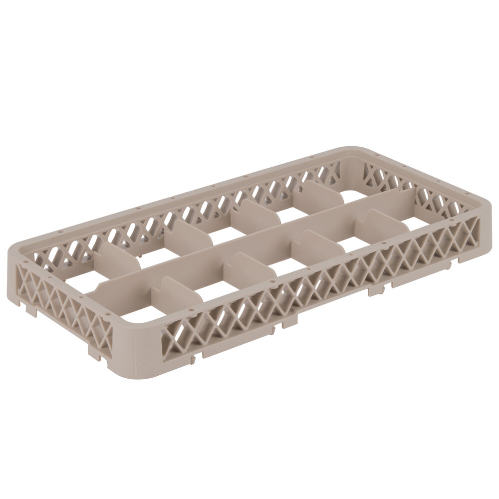 Vollrath HRC Traex HalfSize Beige 1 3/4" Glass Rack