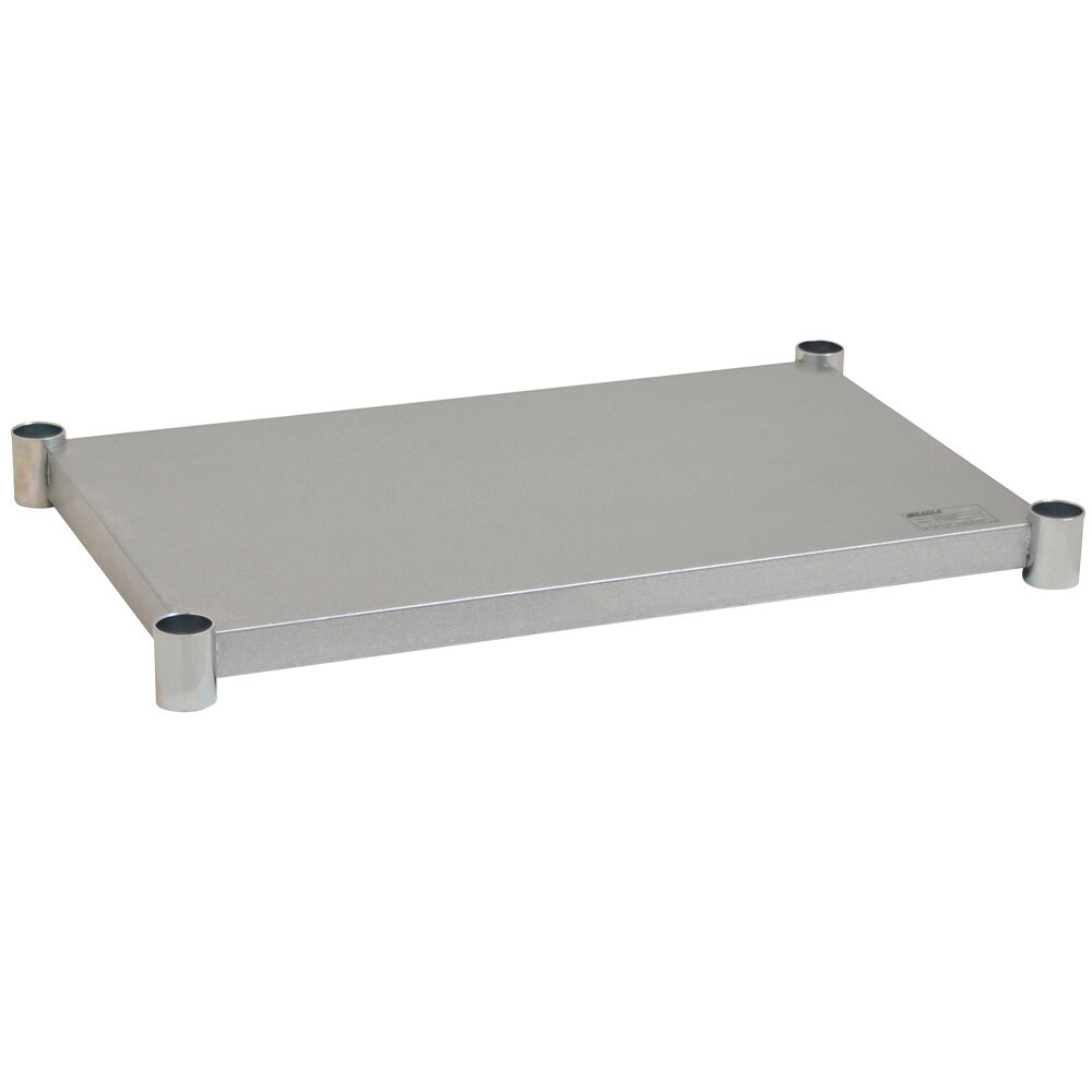 Eagle Group 2436GADJUS Galvanized Work Table Undershelf for 24" x 36" Table