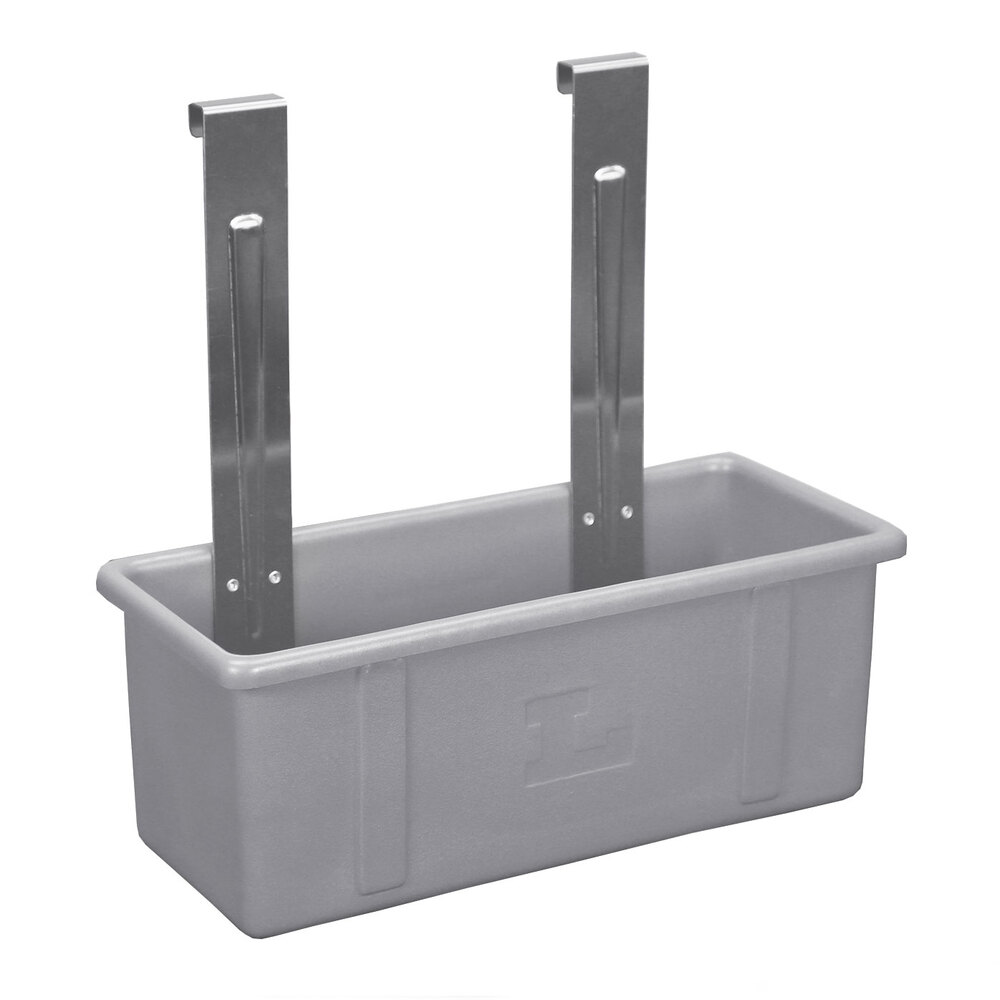 Lakeside 208 Gray 6 3 4 X 15 3 4 X 6 Silverware Box
