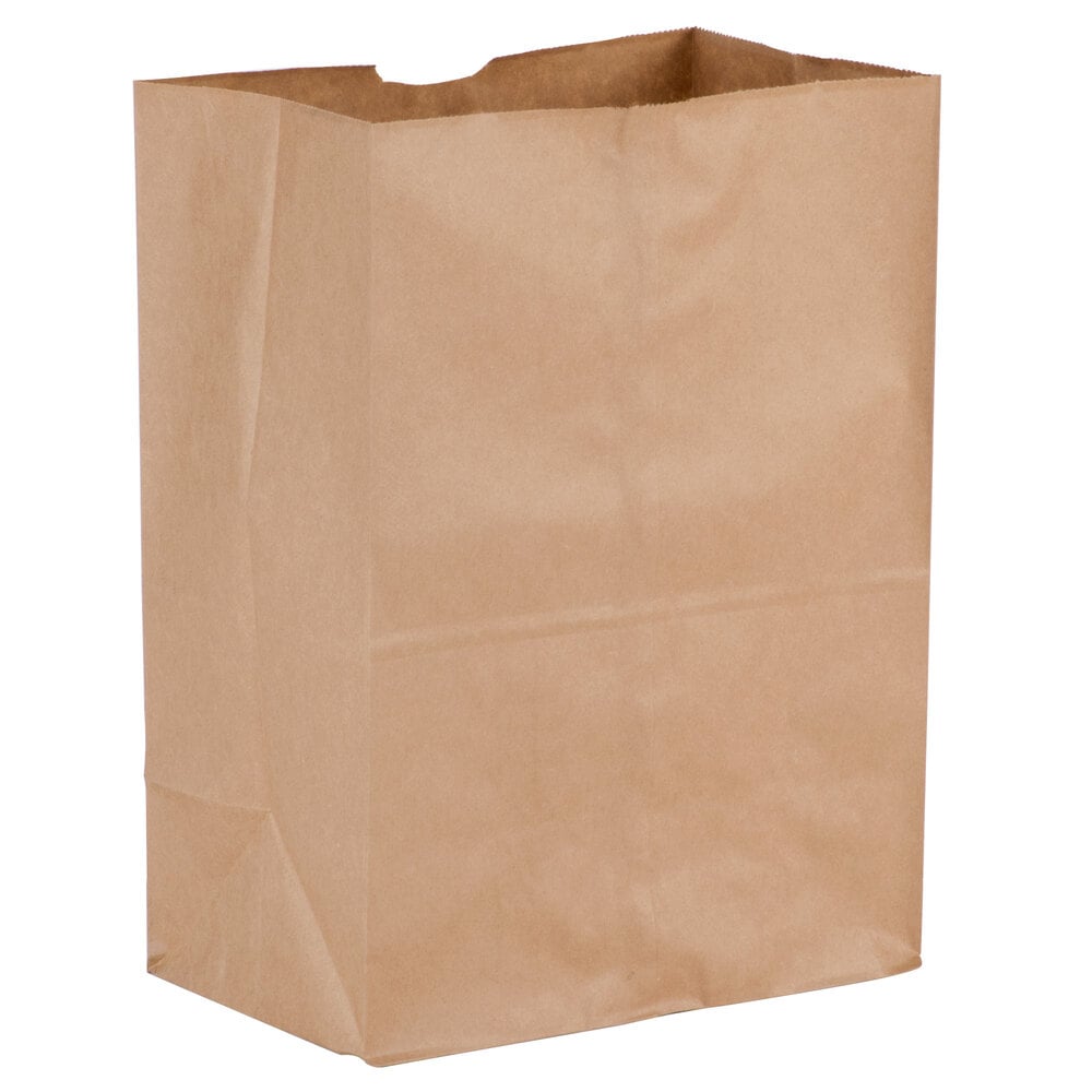 Duro 1/8 Brown Paper Barrel Sack 500/Bundle