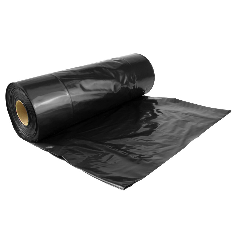 Black 100 Large 45 Gallon Strong Commercial Trash Bag Heavy Garbage Duty Yard