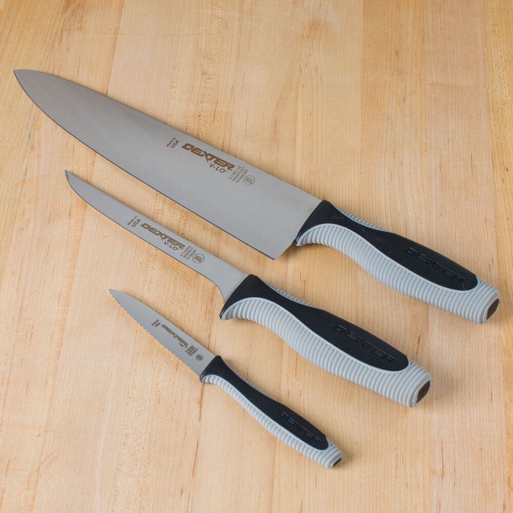 Dexter Russell 29803 V Lo 3 Piece Starter Knife Set