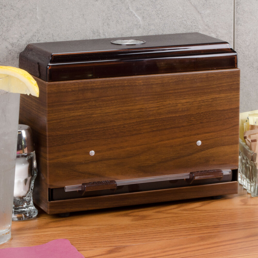 Vollrath 383512 Straw Boss Single Sided Bulk Unwrapped Straw Dispenser