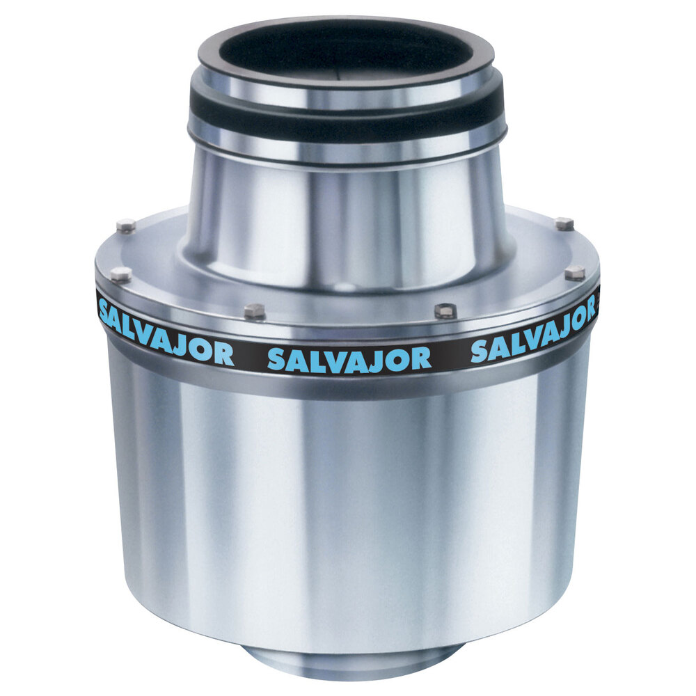 Salvajor 200 Commercial Garbage Disposer 208V, 3 Phase, 2 hp