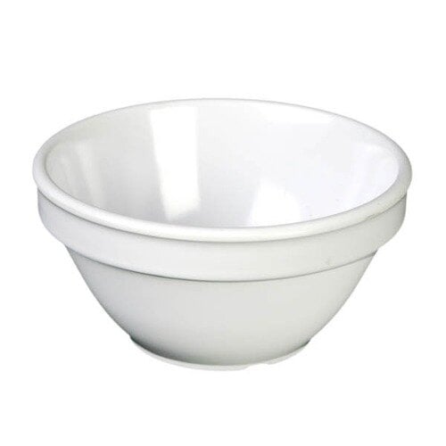 Thunder Group CR313W 8 oz. White Smooth Melamine Bouillon Cup 12/Case