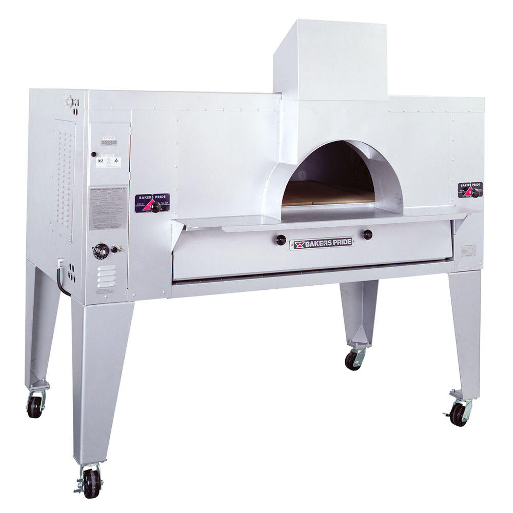 Bakers Pride FC816 IL Forno Classico Natural Gas Brick Lined Deck Oven